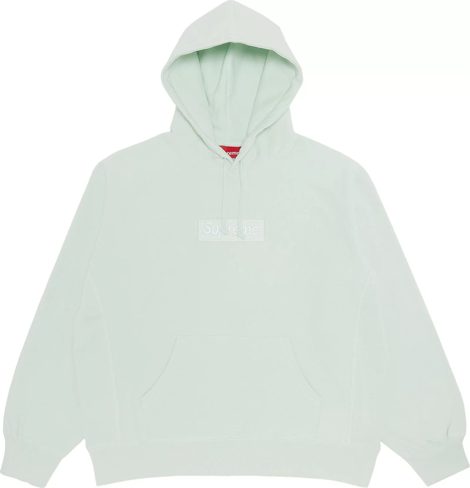 Supreme Box Logo Hooded Sweatshirt (FW23) Light Green