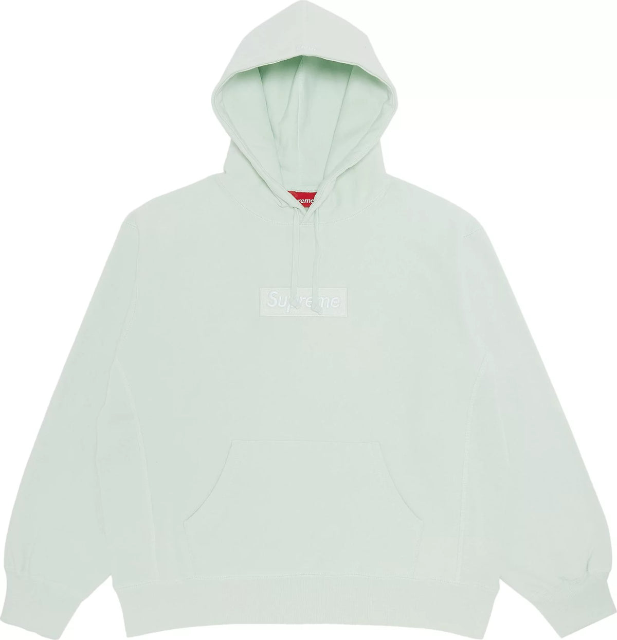 Supreme Box Logo Hooded Sweatshirt (FW23) Light Green