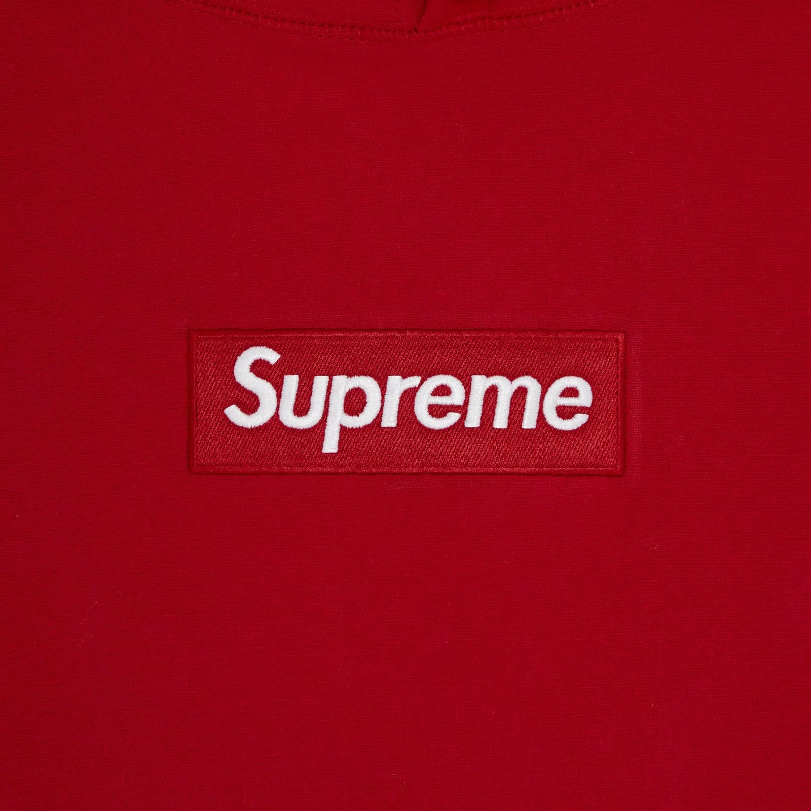 Supreme Box Logo Hooded Sweatshirt (FW23) Red