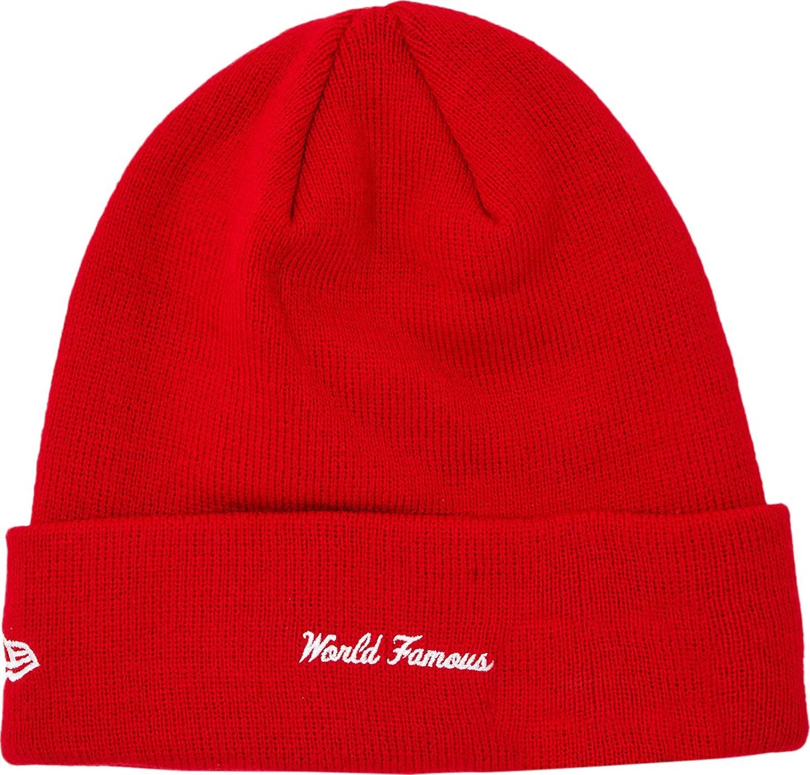 Supreme New Era Box Logo Beanie (FW23) Red