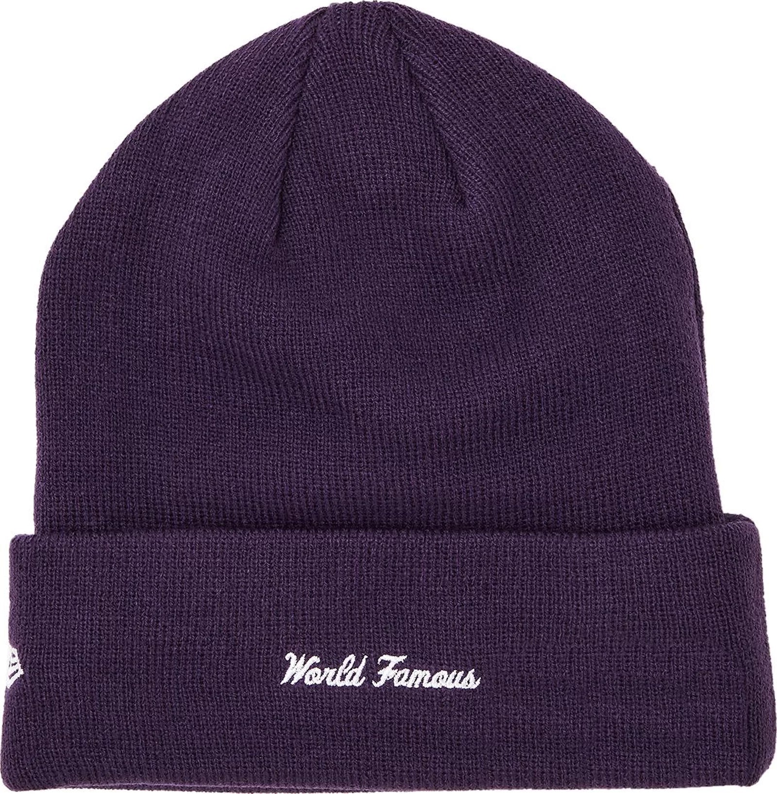 Supreme New Era Box Logo Beanie (FW23) Dark Purple