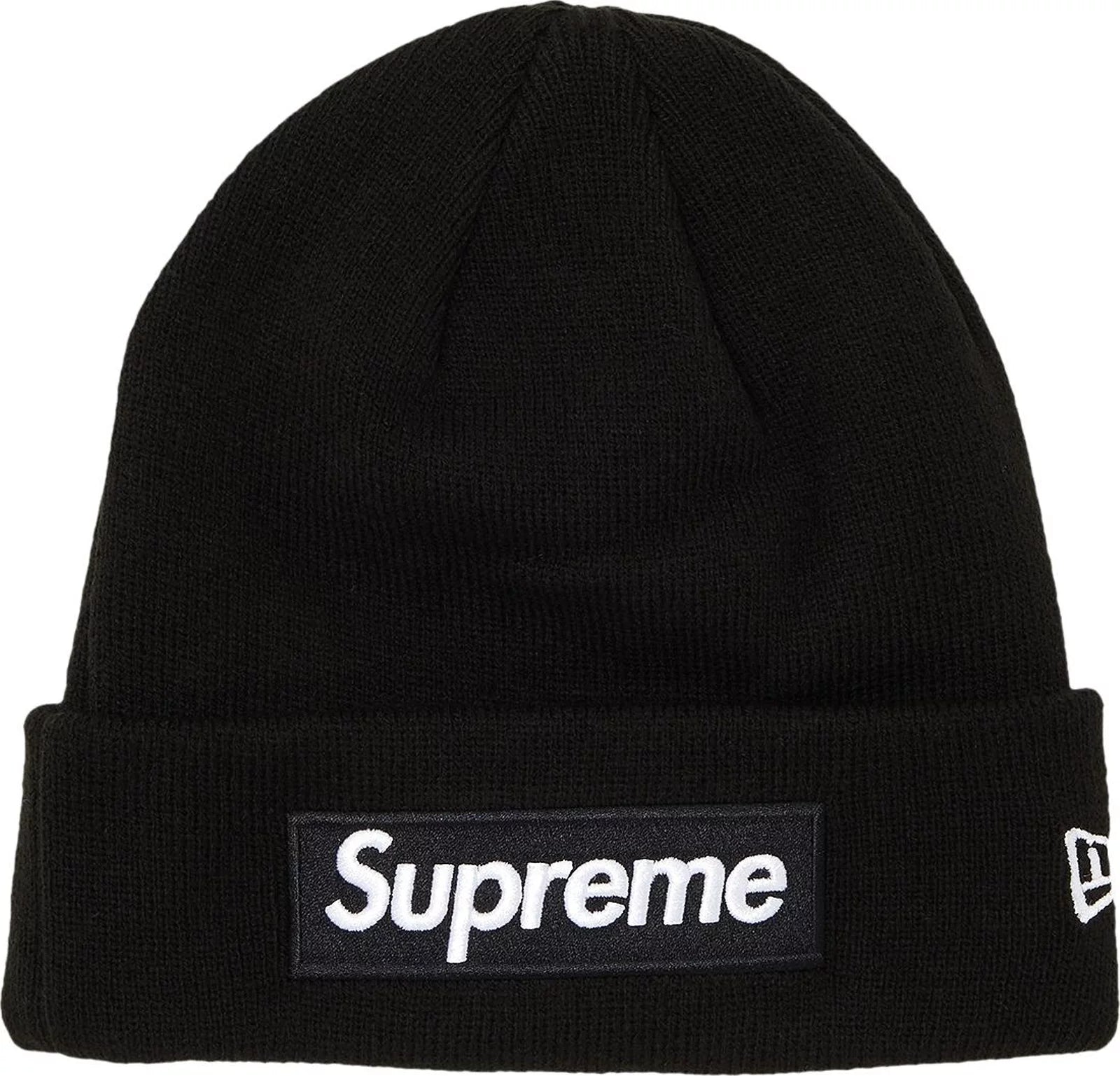 Supreme New Era Box Logo Beanie (FW23) Black