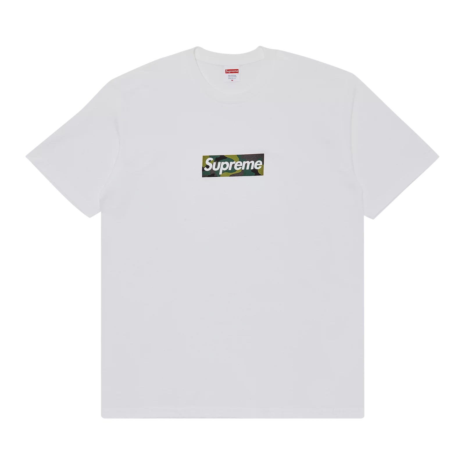 Supreme Box Logo Camo Tee 'White'