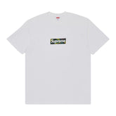 Supreme box online logo camo tee