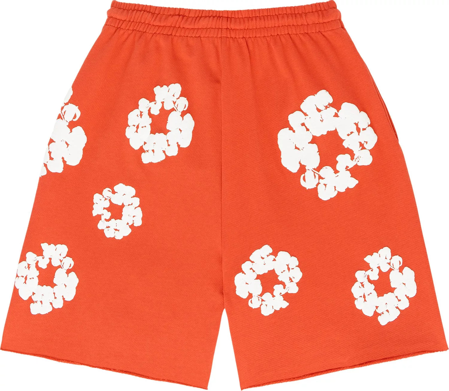 Denim Tears The Cotton Wreath Shorts Orange