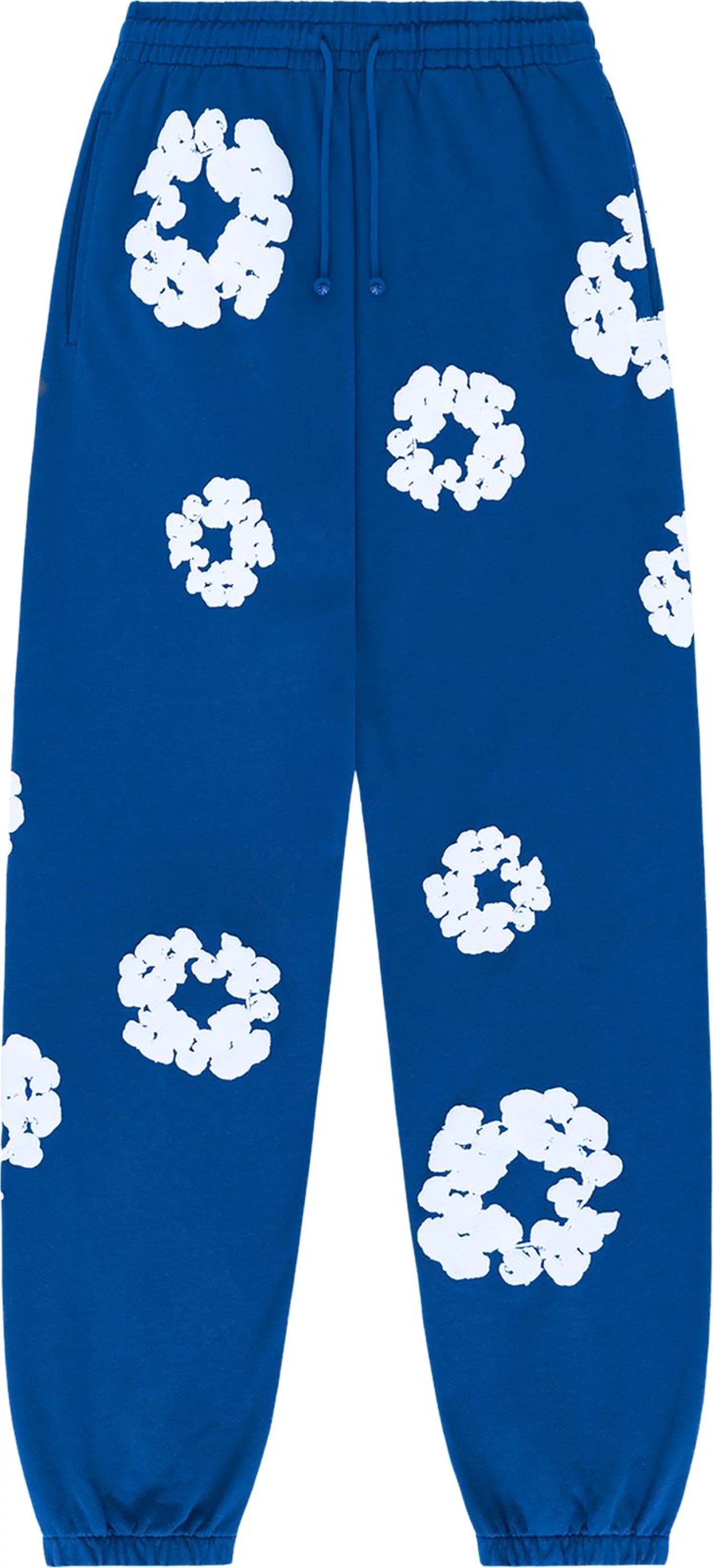 Denim Tears The Cotton Wreath Sweatpants 'Royal Blue'