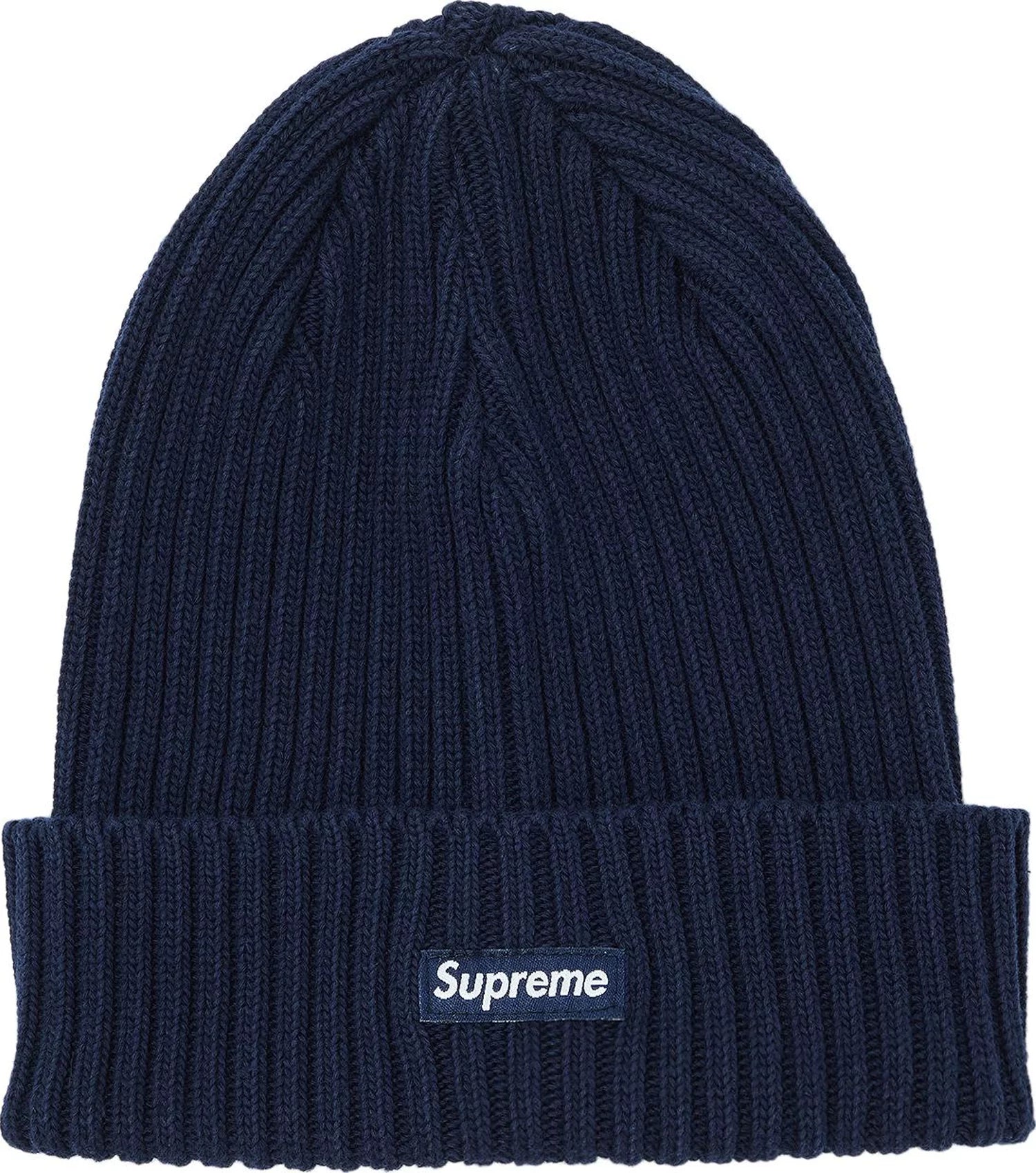 Supreme Overdyed Beanie 'Navy'