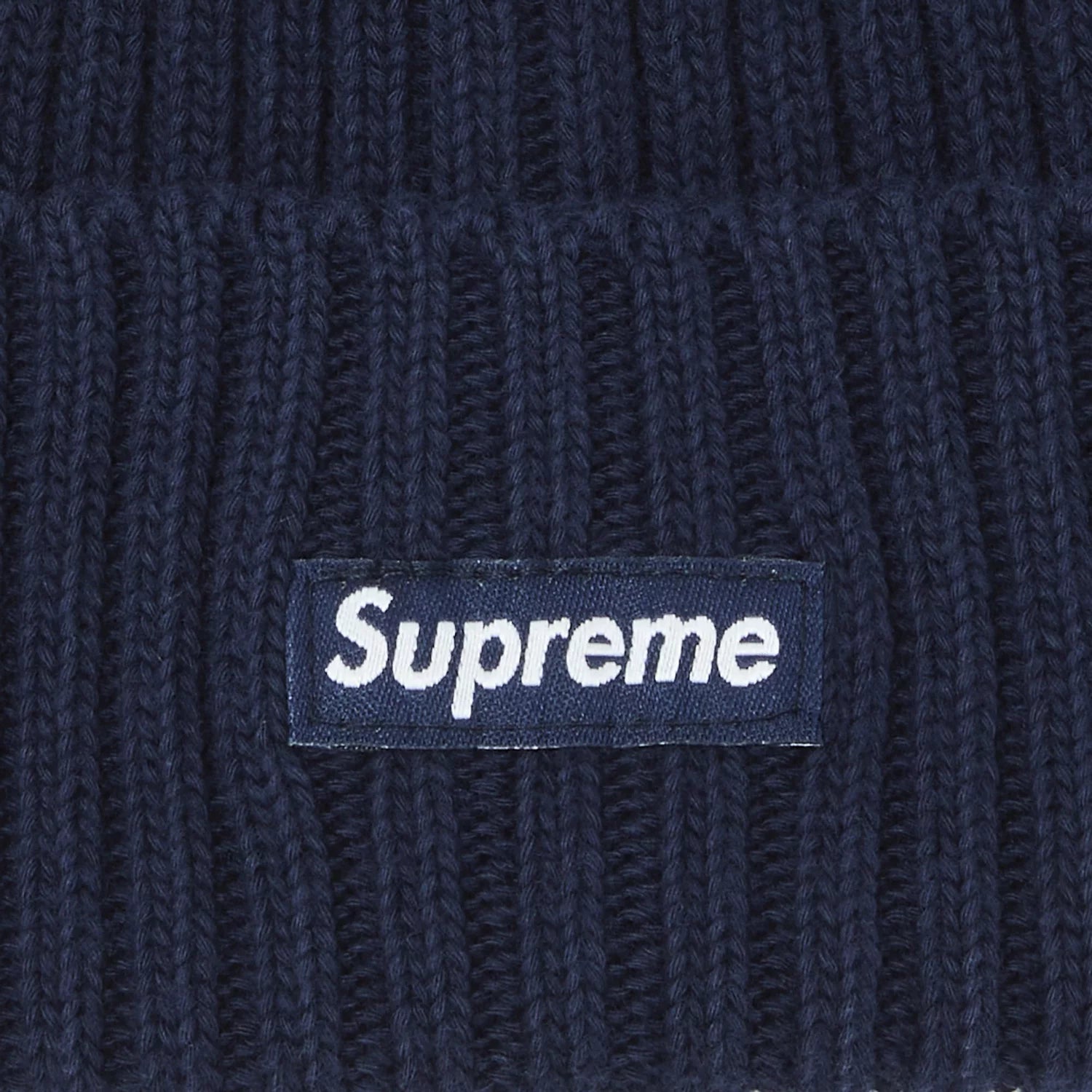 Supreme Overdyed Beanie 'Navy'