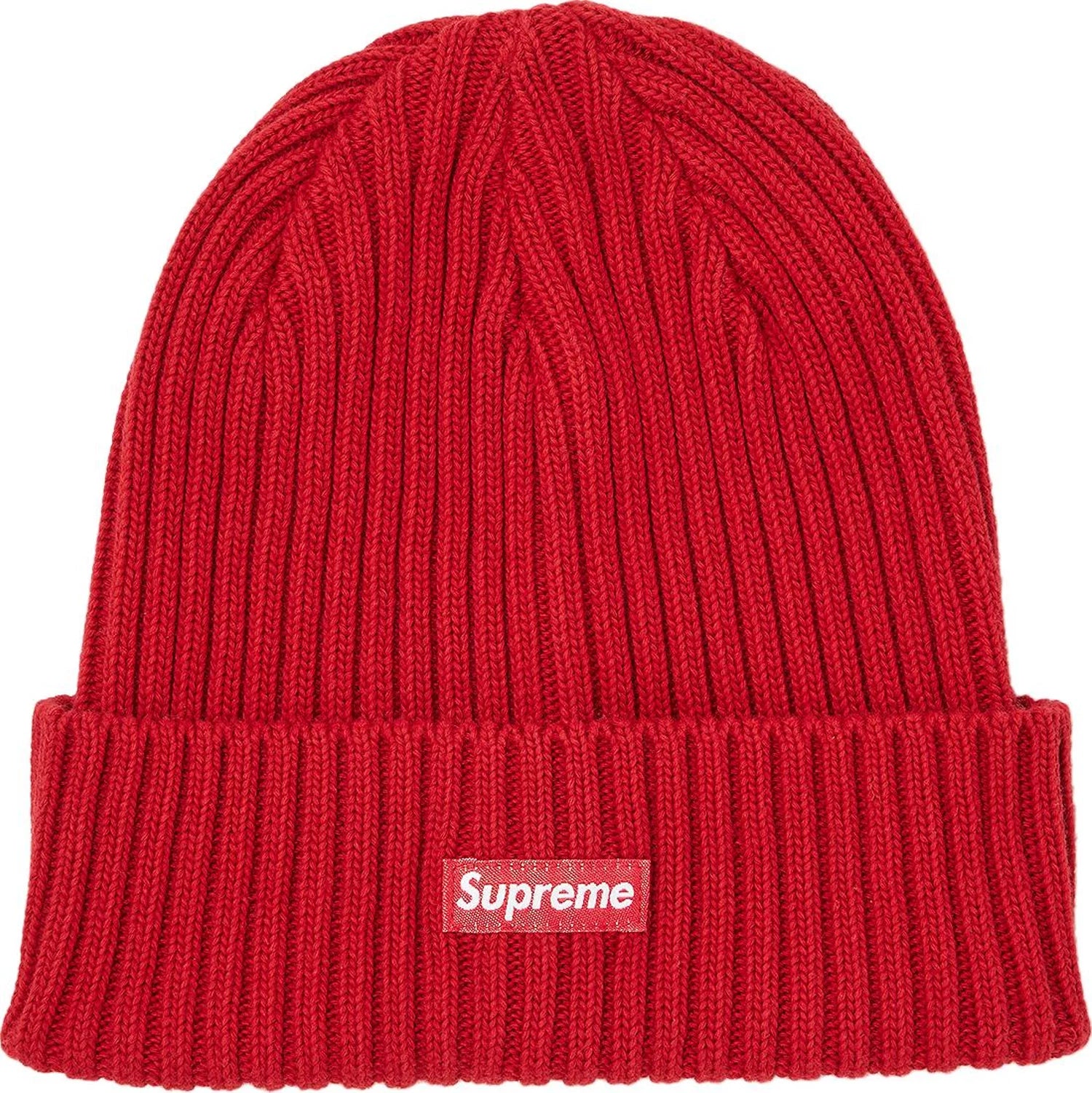 Supreme Overdyed Beanie 'Red'