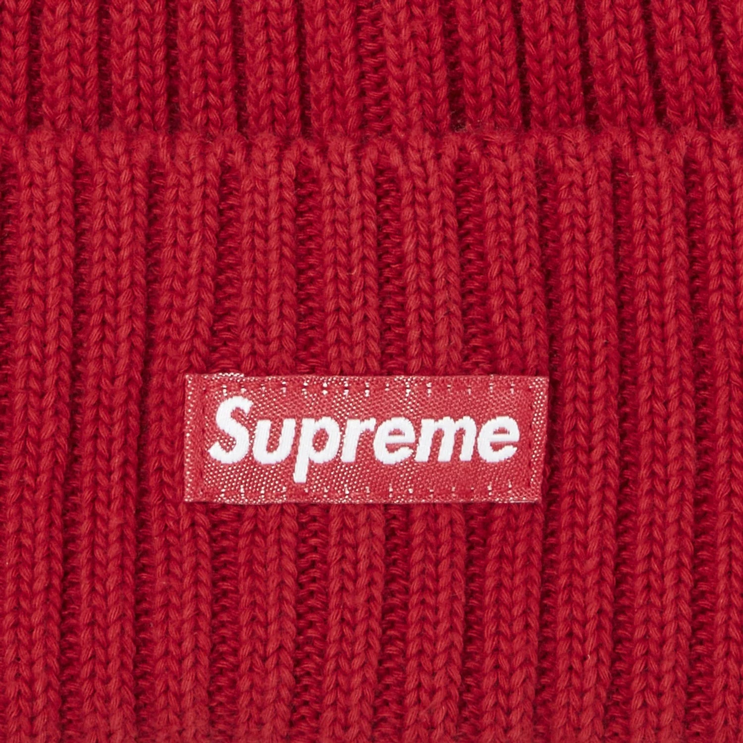 Supreme Overdyed Beanie 'Red'