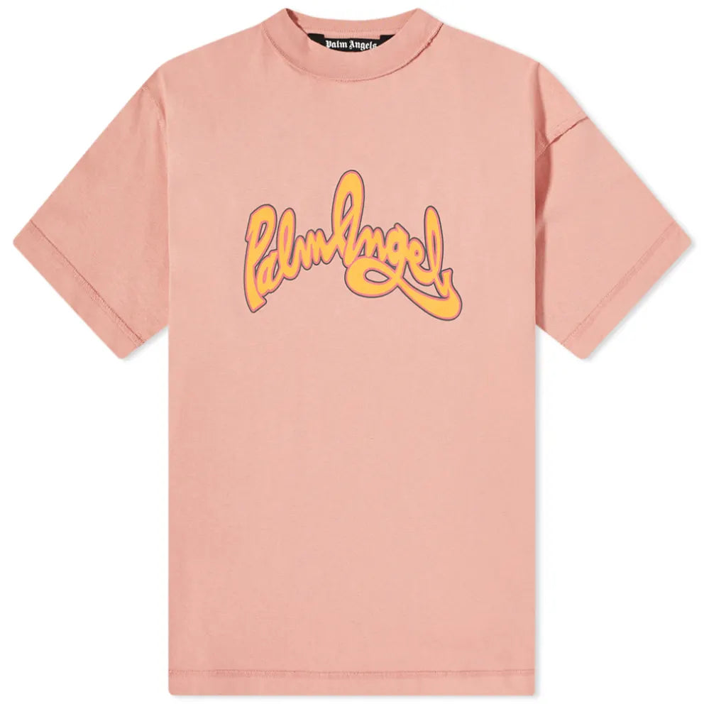 Palm Angels Script Logo 'Pink/Orange'