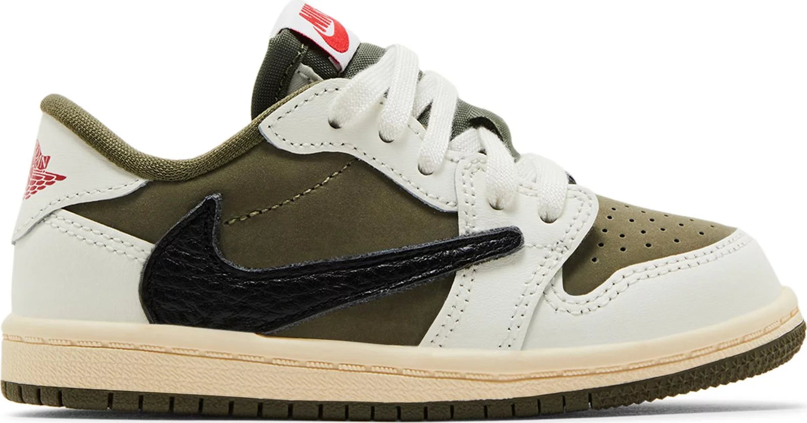 Travis Scott x Air Jordan 1 Retro Low OG SP TD 'Reverse Olive / Medium Olive'