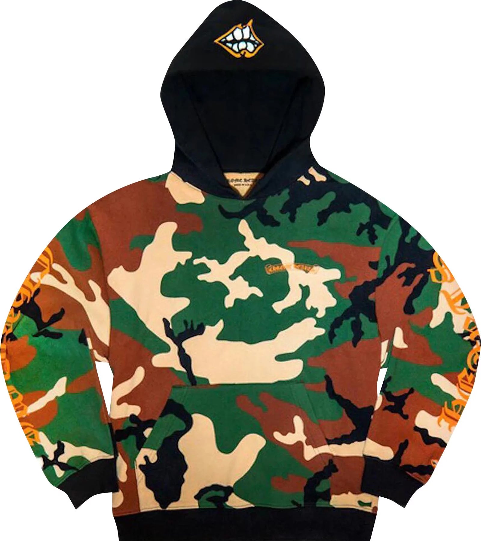 Chrome Hearts Matty Boy Caution Hoodie 'Camo'