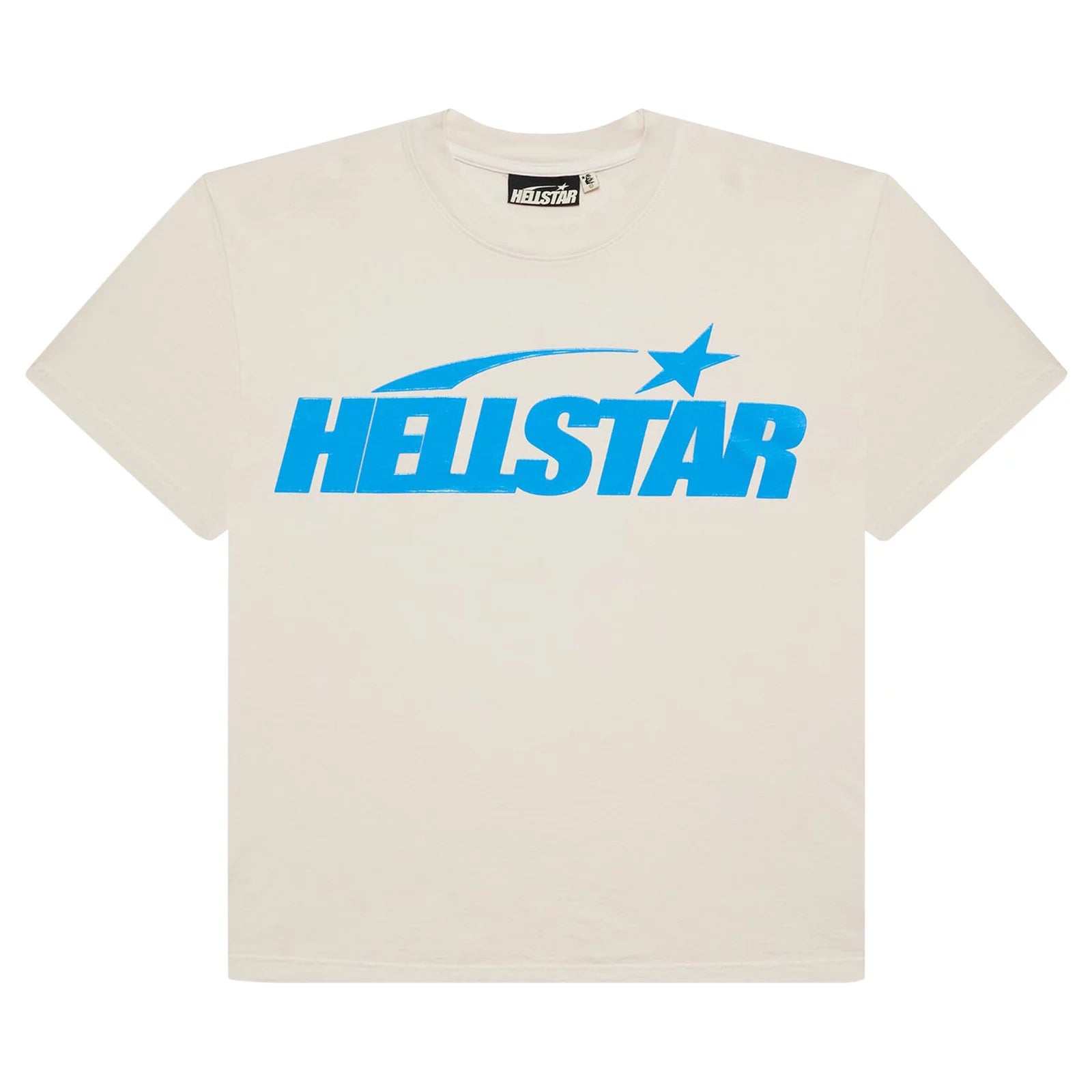 Hellstar Classic T-Shirt (Gel Print) 'White/Blue'