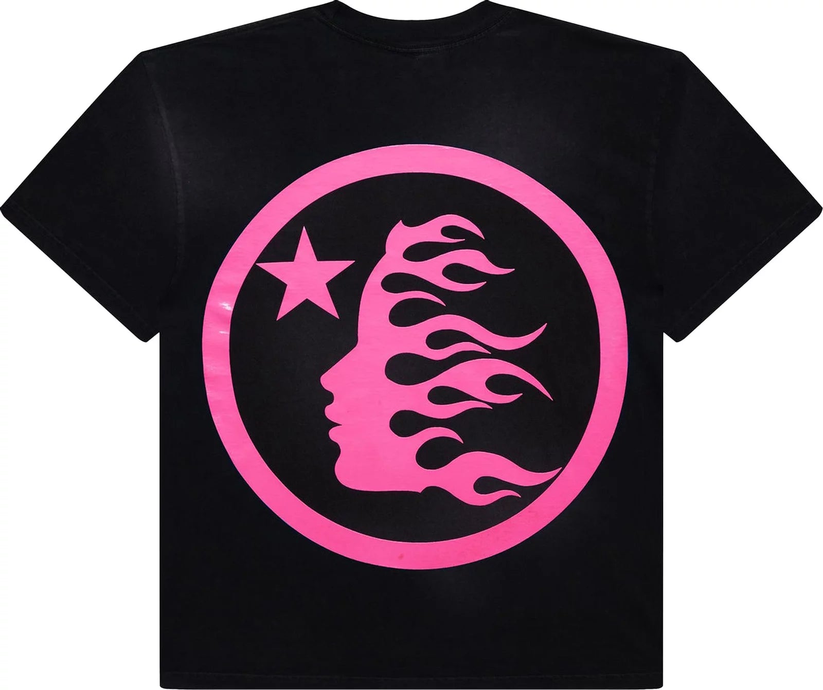 Hellstar Classic T-Shirt (Gel Print) 'Black/Pink'