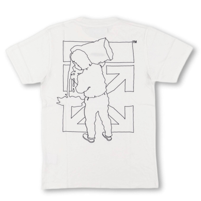 Off-White Barrel Worker T-Shirt 'White'