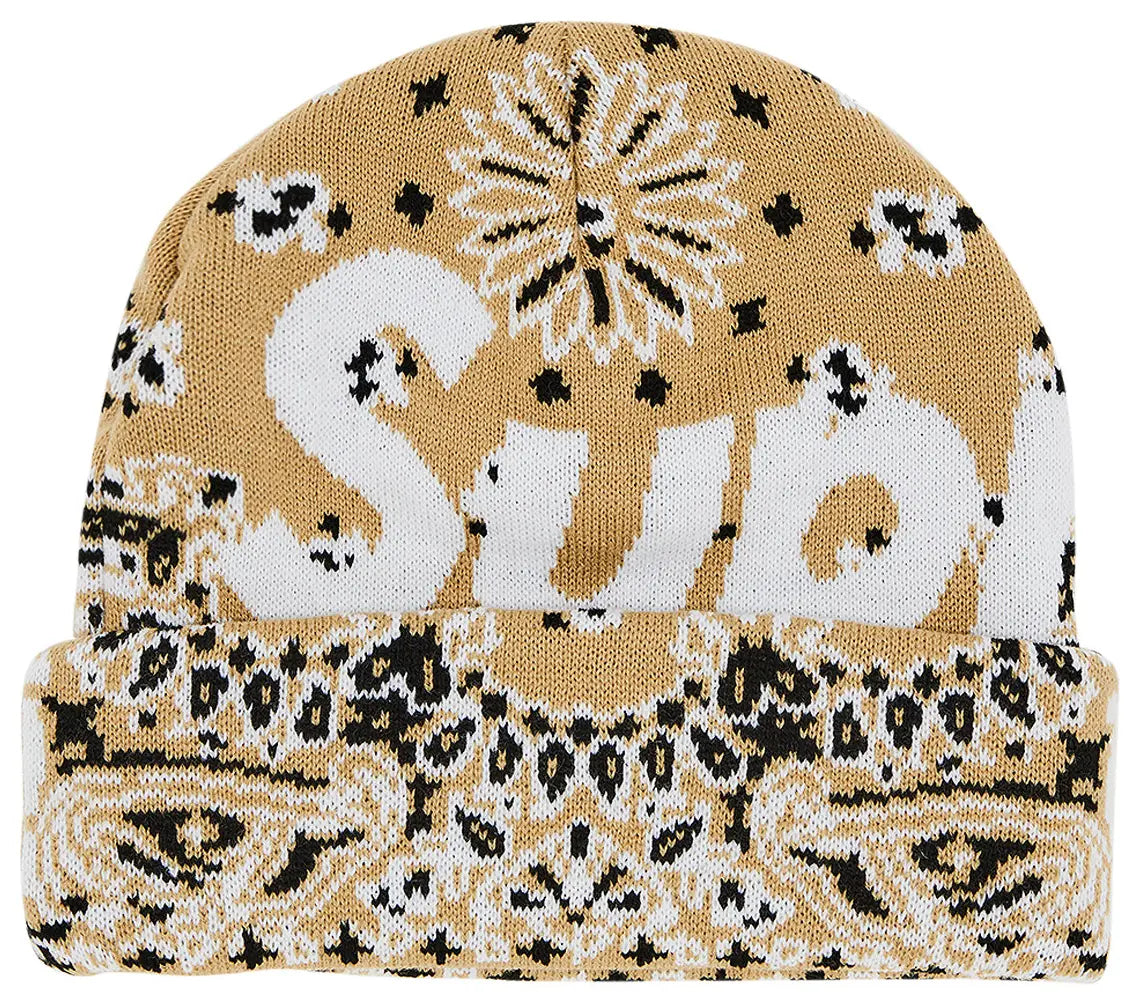 Supreme Bandana Big Logo Beanie