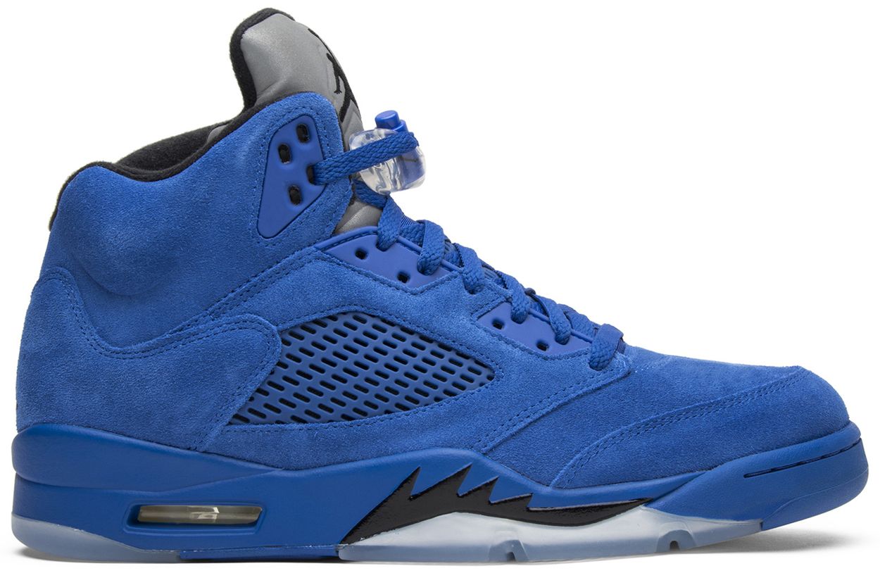 Air Jordan 5 Retro Blue Suede (Pre-Owned)