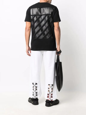 OFF-WHITE Diagonal Tab T-Shirt 'Black'