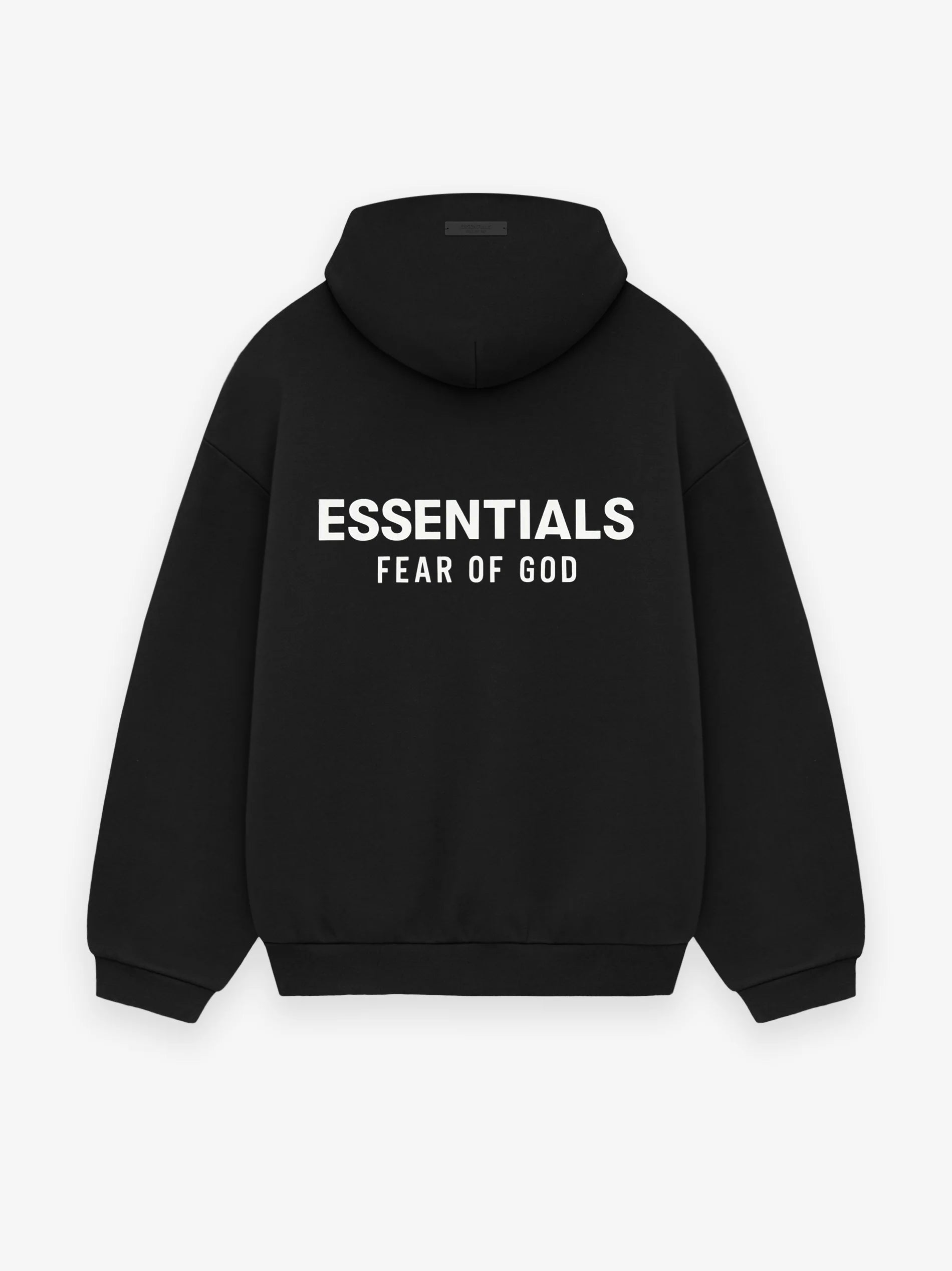 Fear of God Essentials Fleece Hoodie (FW24) Black