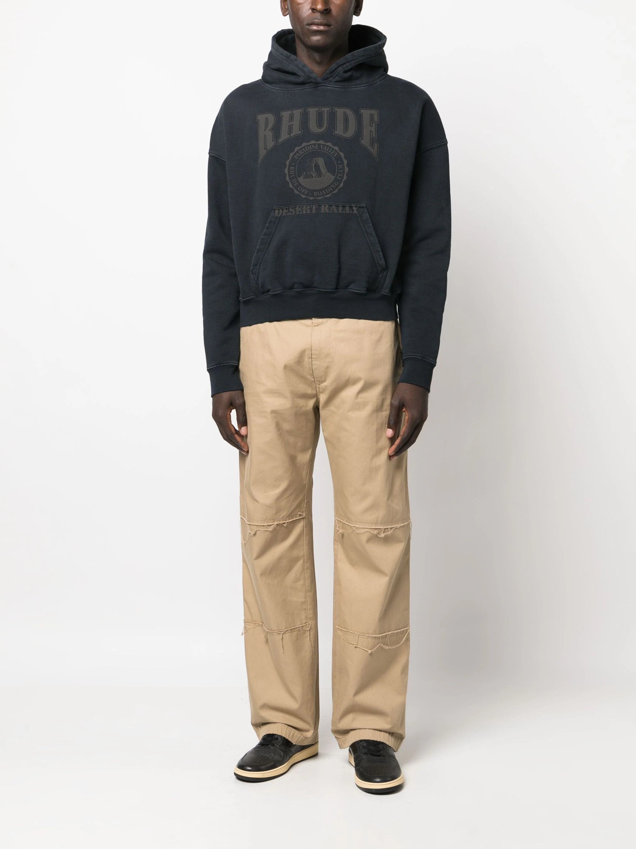 RHUDE Desert Valley cotton hoodie