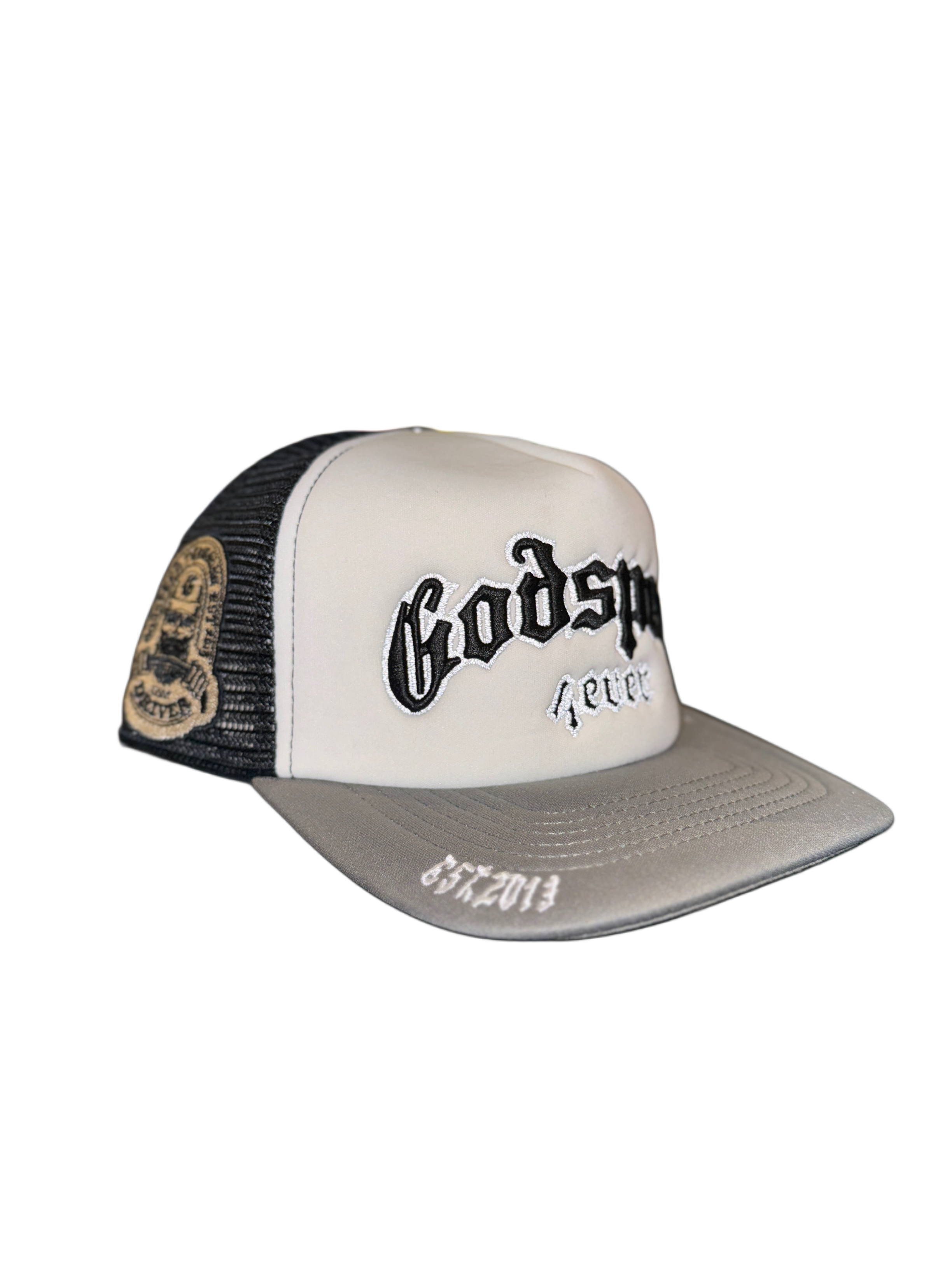 GODSPEED GS Forever Foam Trucker Hat (Blk/Grey)