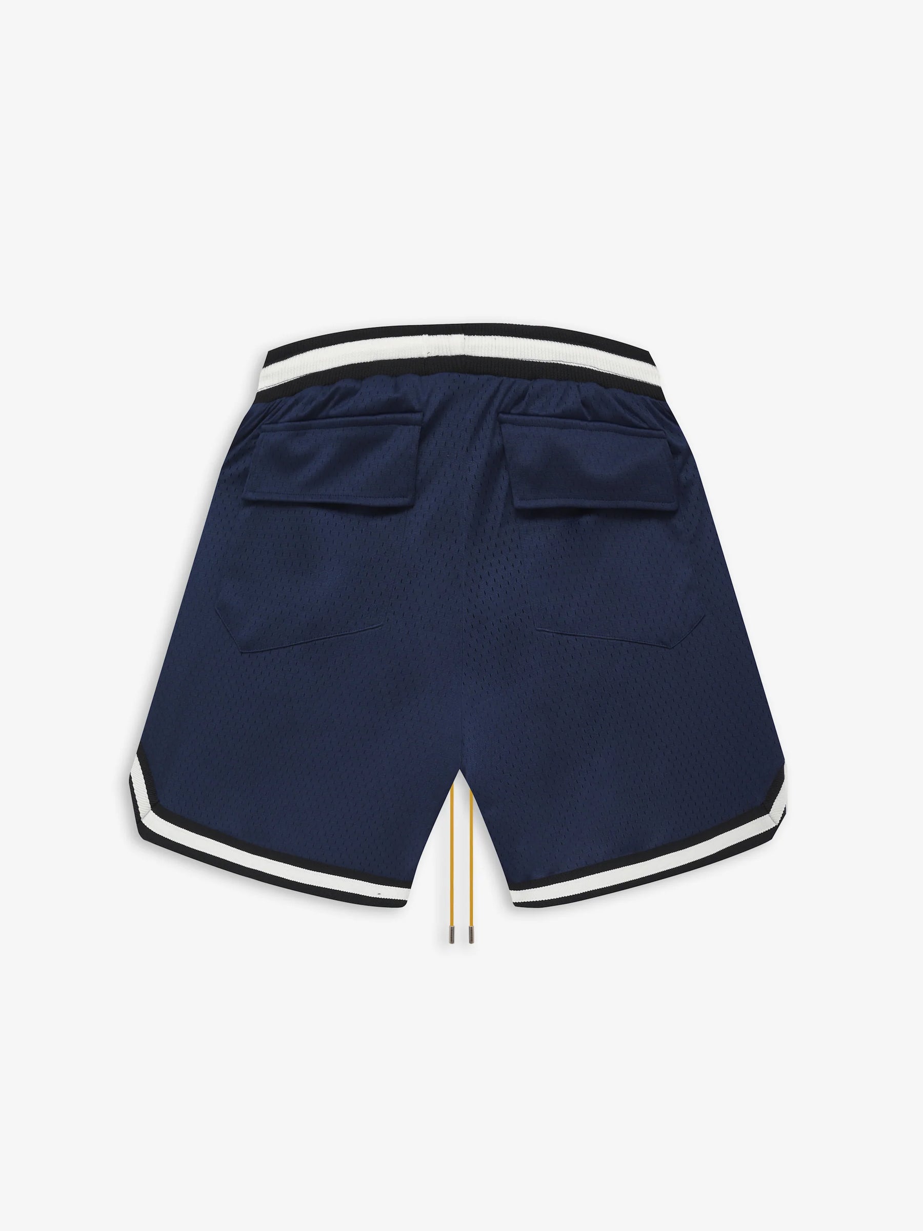 Rhude Court Logo Shorts 'Navy/White'