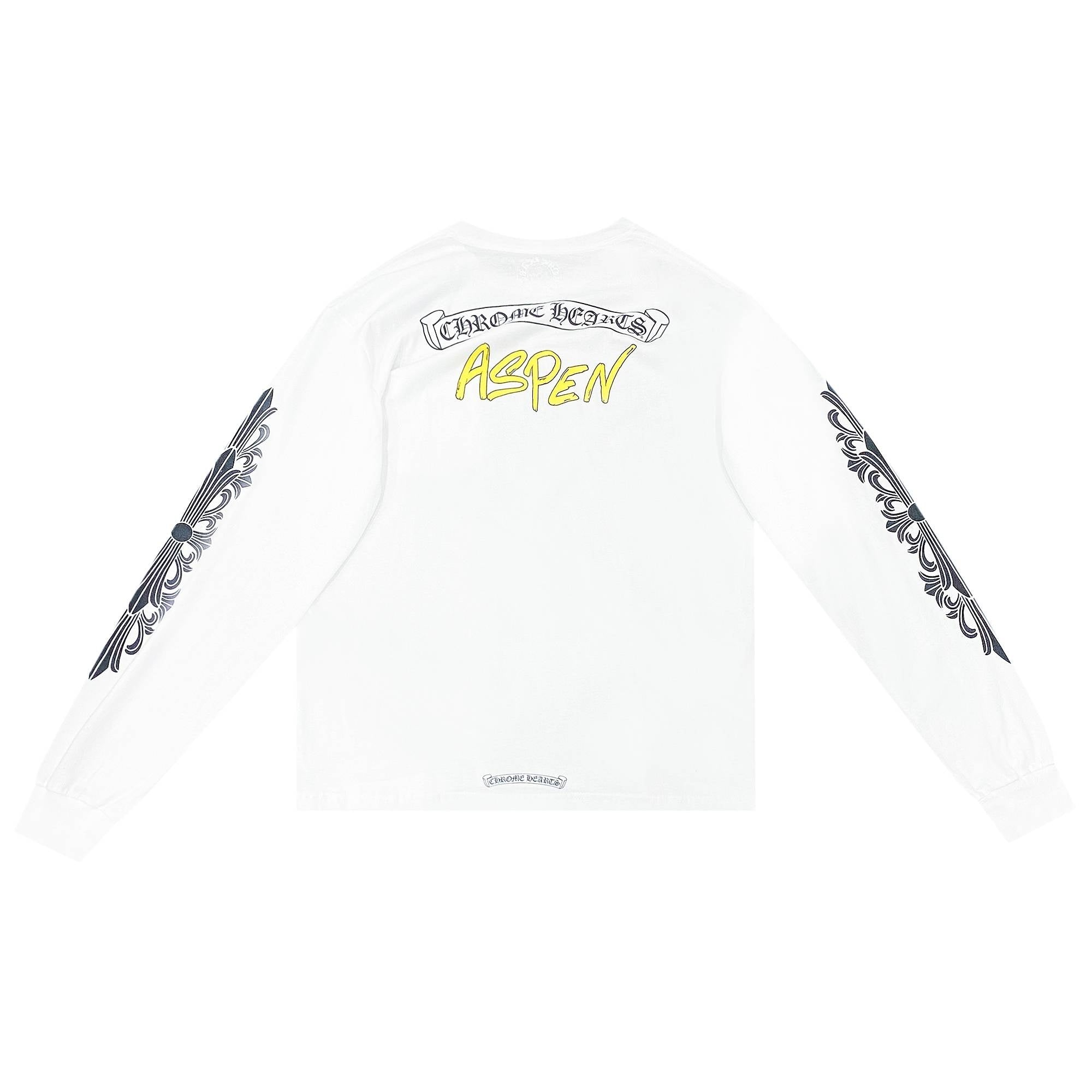 Chrome Hearts Aspen Exclusive L/S White (PRE-OWNED)