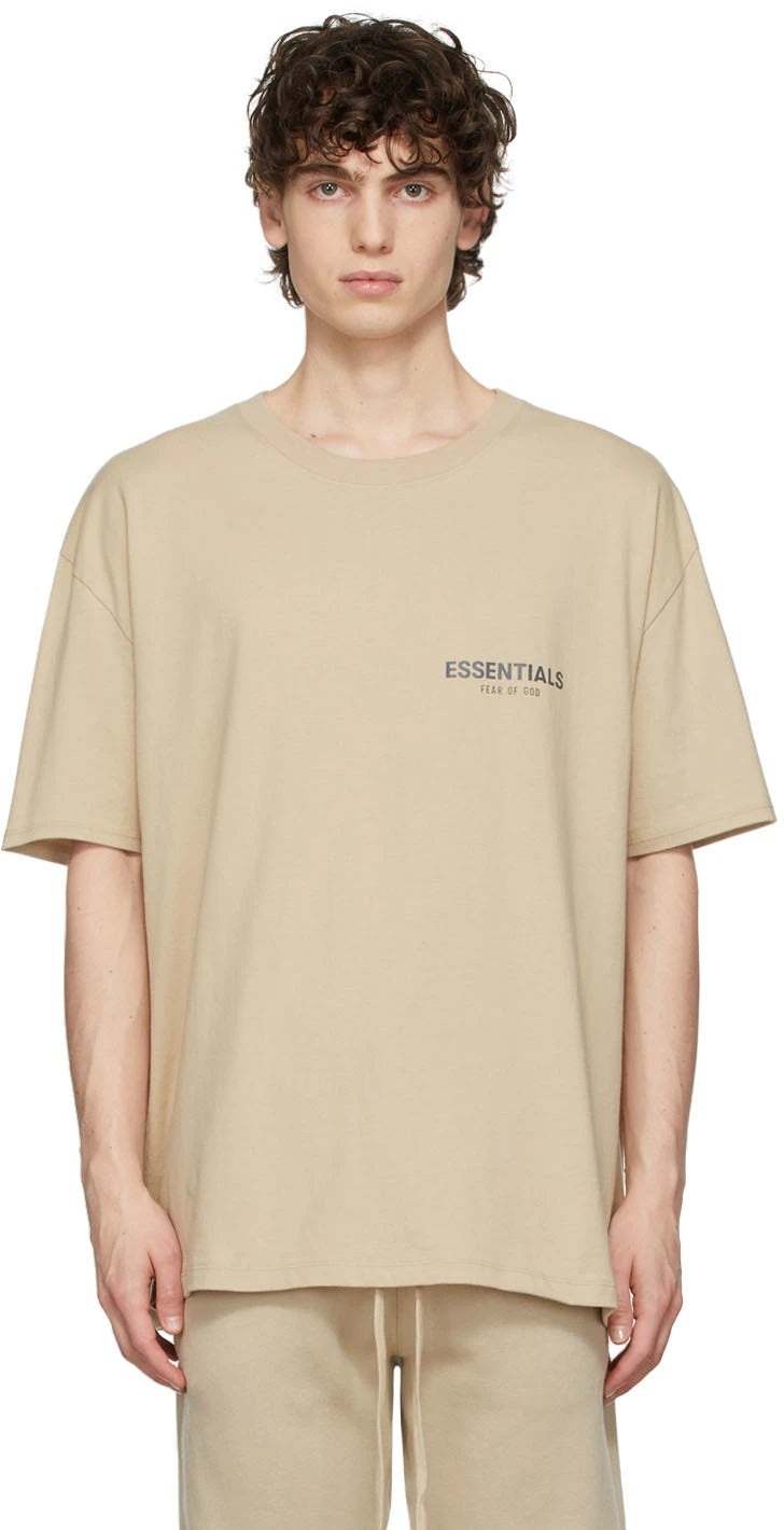 Fear of God Essentials SSENSE Exclusive Jersey T-shirt Men's 'Linen'