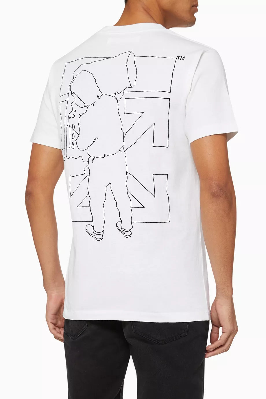 Off-White Barrel Worker T-Shirt 'White'