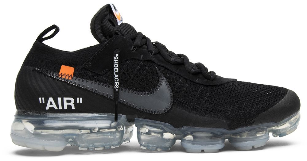 Nike Air VaporMax Off-White Black (2018) (Preowned) Replacement Box