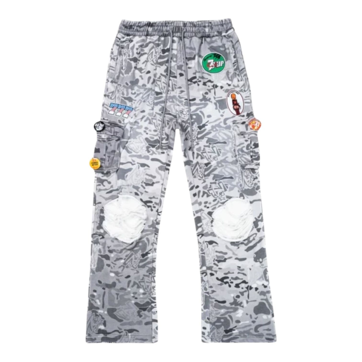 Triple Sevens Camo Cargo Sweats
