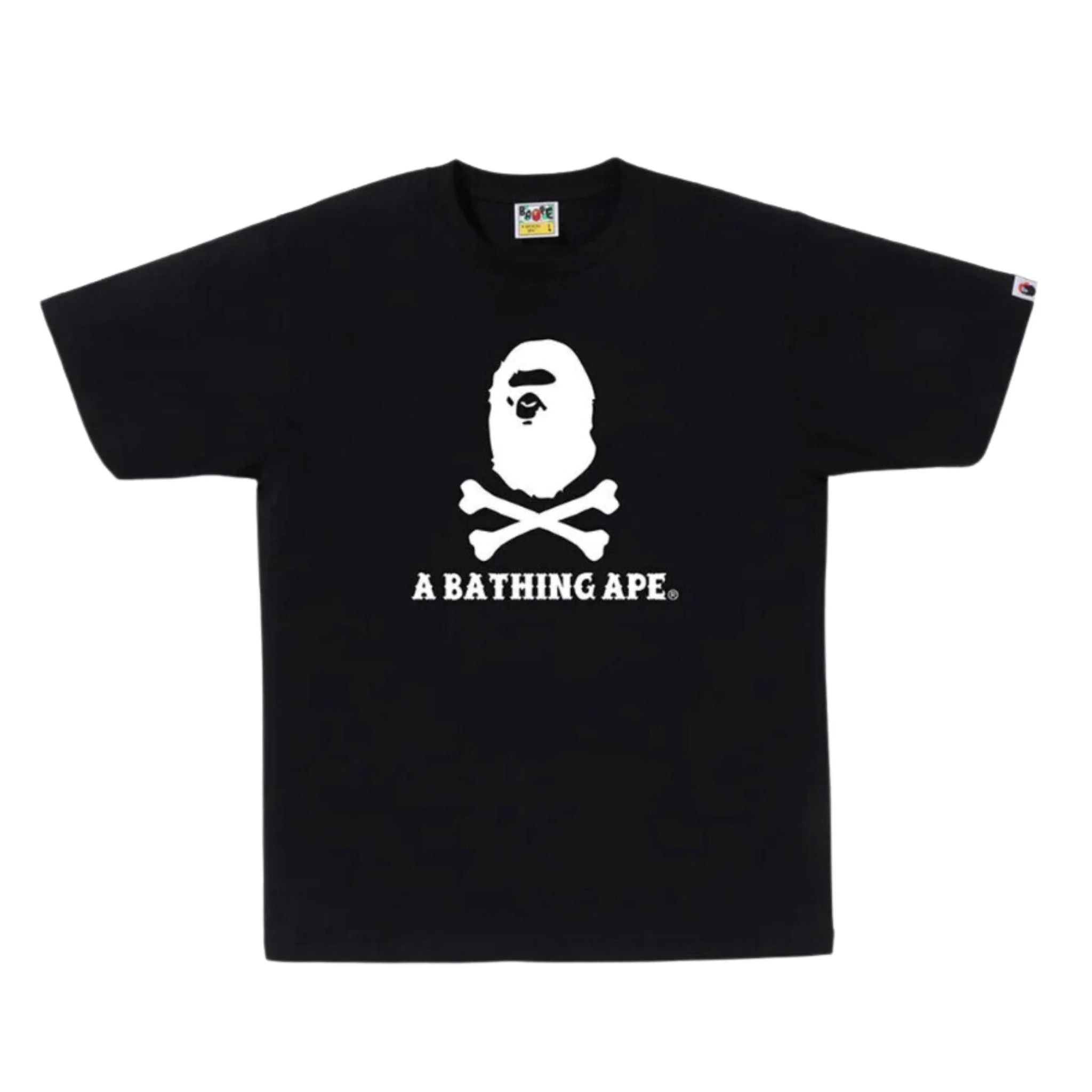 BAPE Ape Crossbone Tee Black