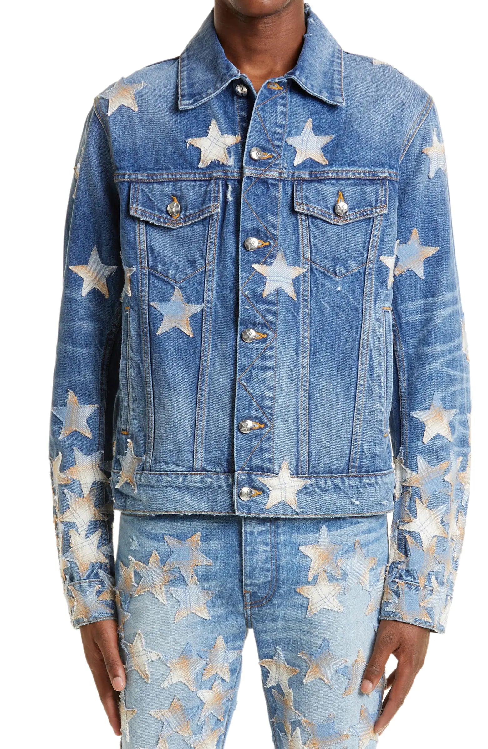 Amiri Chemist Denim Trucker Jacket