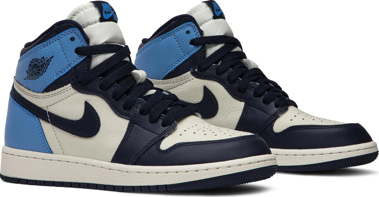 Air Jordan 1 Retro High 'Obsidian UNC' (GS)