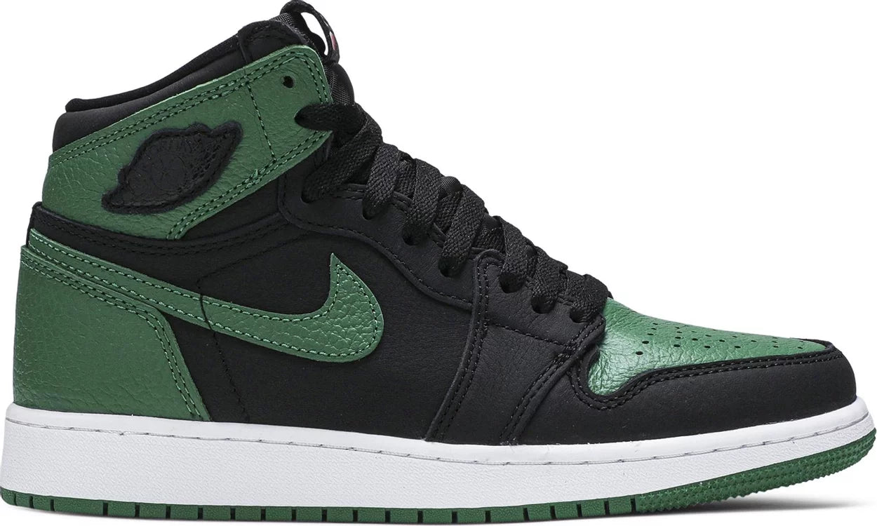 Air Jordan 1 Retro High 'Pine Green Black' (GS)