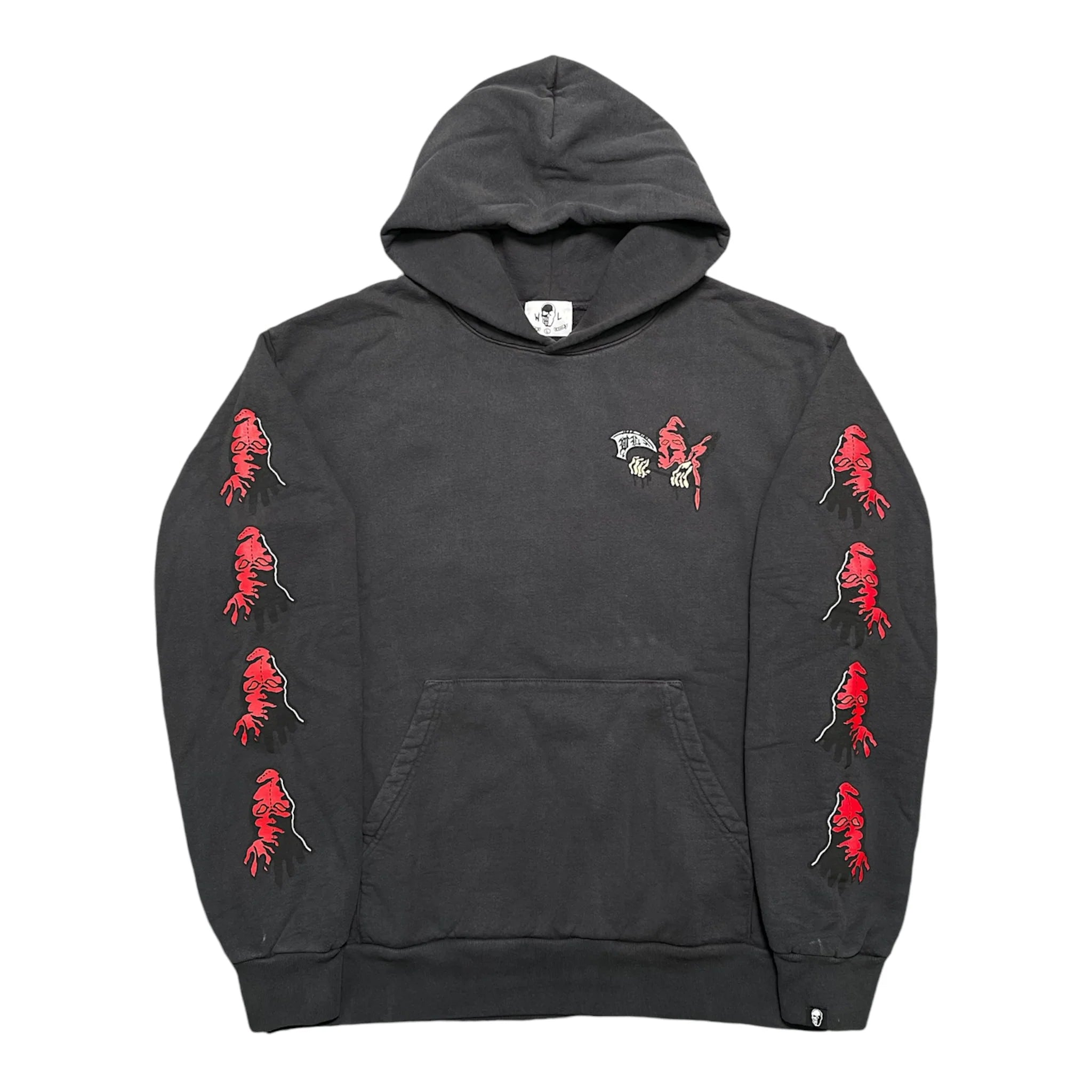 Warren Lotas Bloody Executioner Hoodie Stonewash