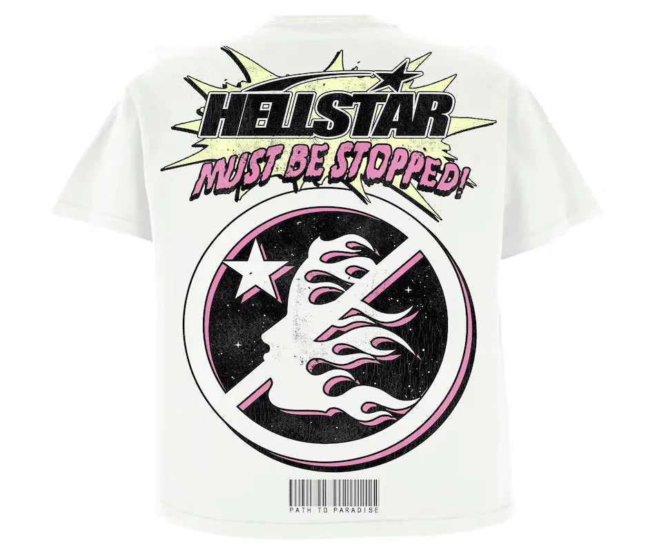 Hellstar Studios Breaking News Short Sleeve T-Shirt