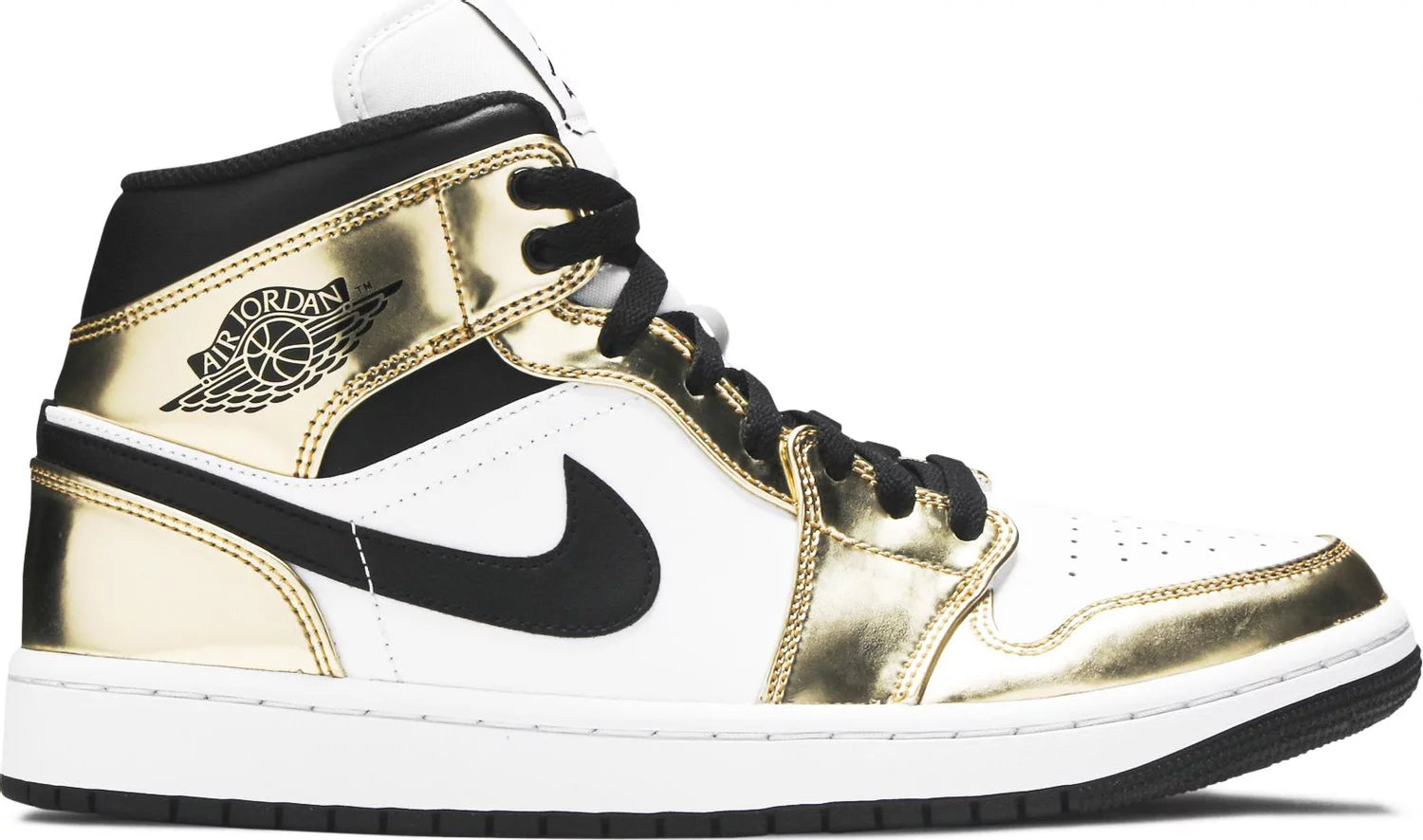 Air Jordan 1 Mid 'Metallic Gold' (Preowned)