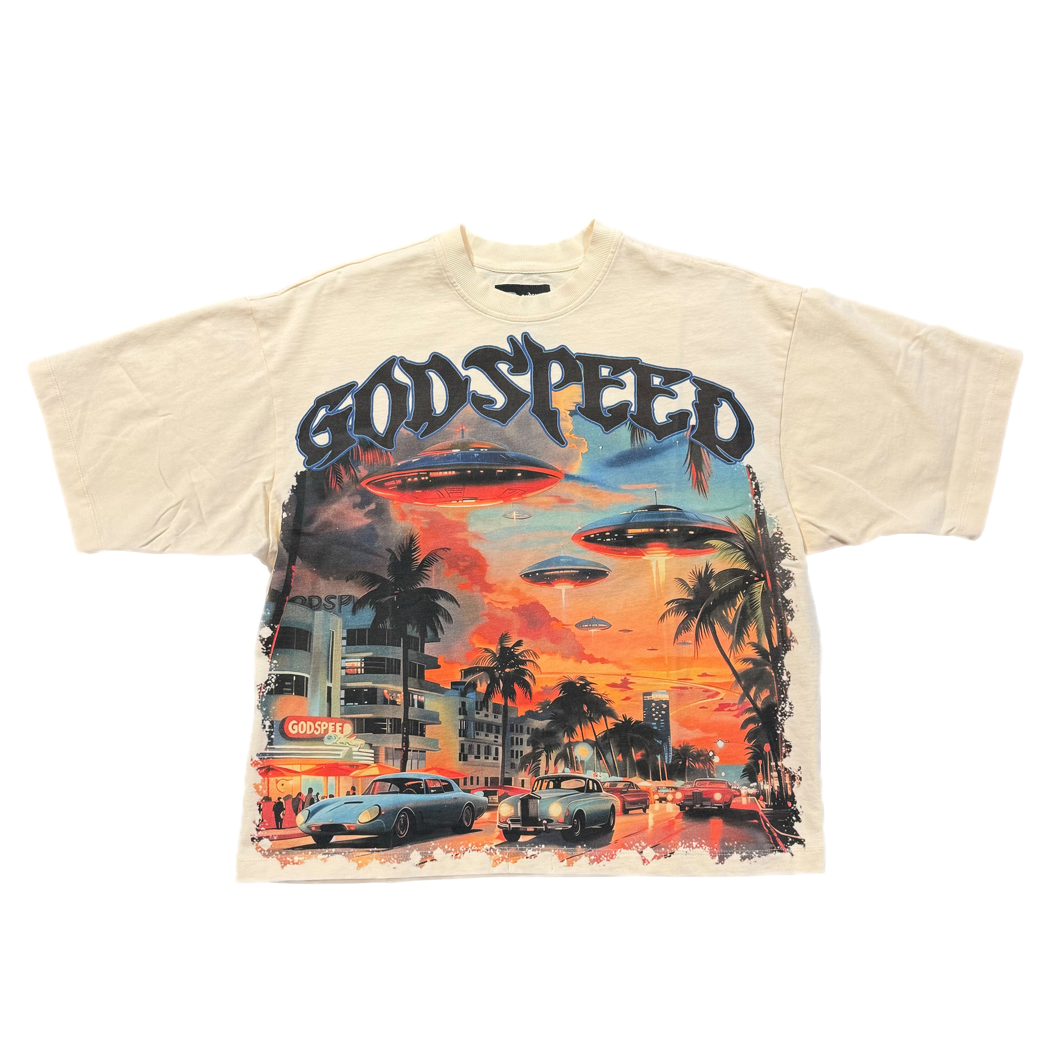 GODSPEED Miami UFO Tee Bone