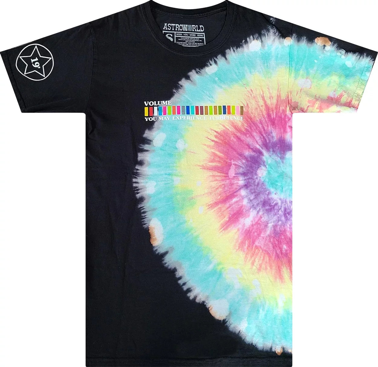 Travis Scott Astroworld Festival Run Tie Dye Tee