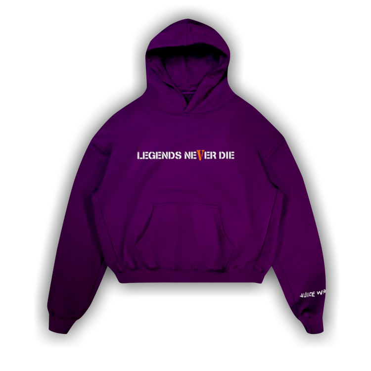 Vlone x Juice WRLD Legends Never Die Hoodie 'Purple'