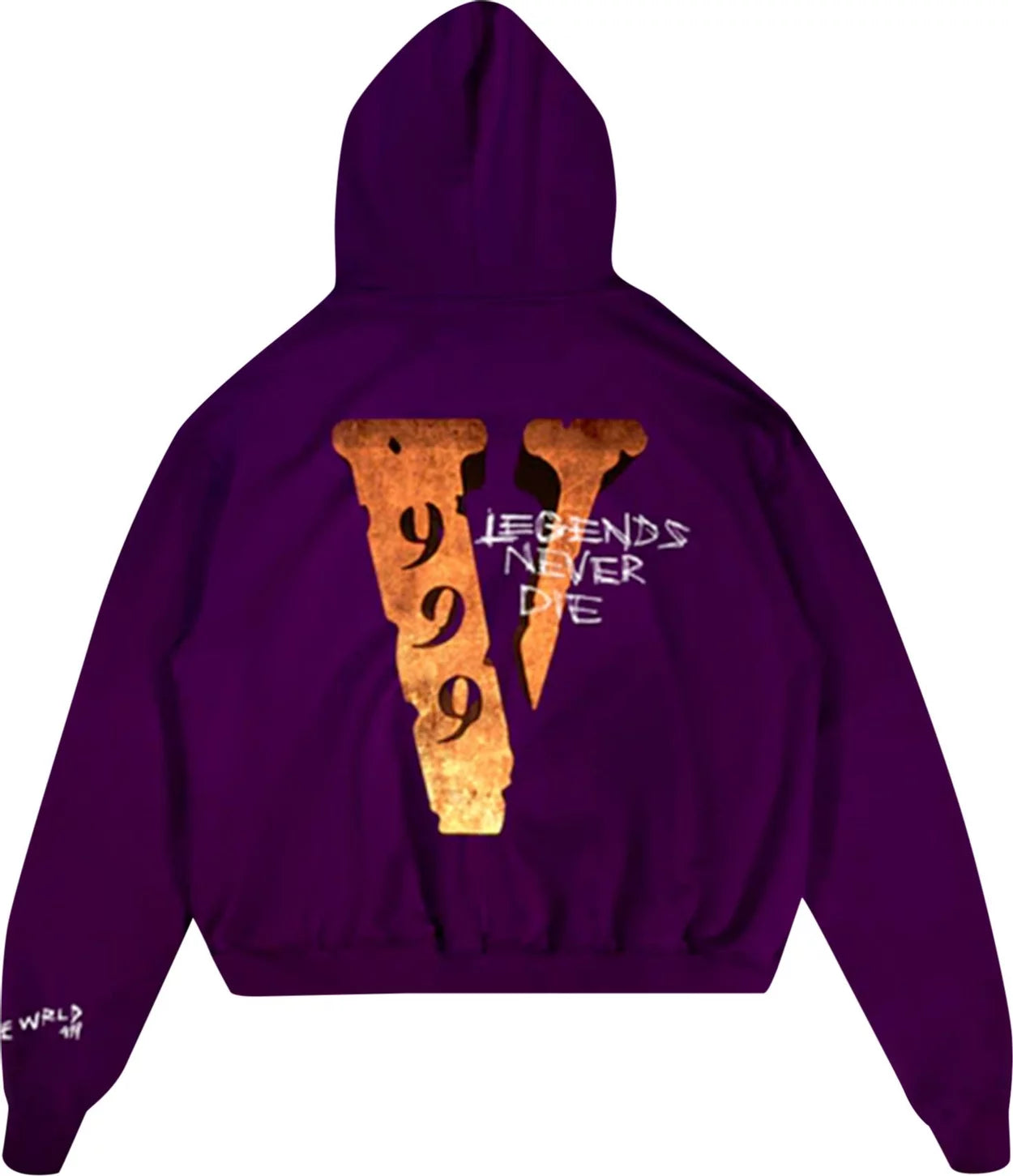 Vlone x Juice WRLD Legends Never Die Hoodie 'Purple'