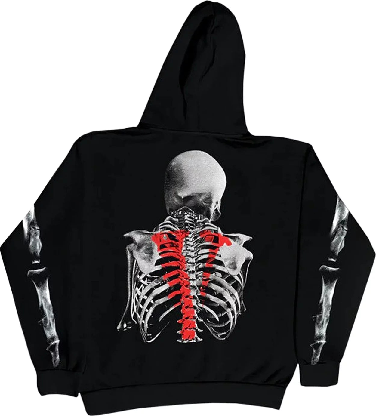 Vlone x Never Broke Again Bones Hoodie 'Black'