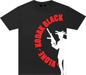 Kodak Black x Vlone Vulture T-shirt 'Black'