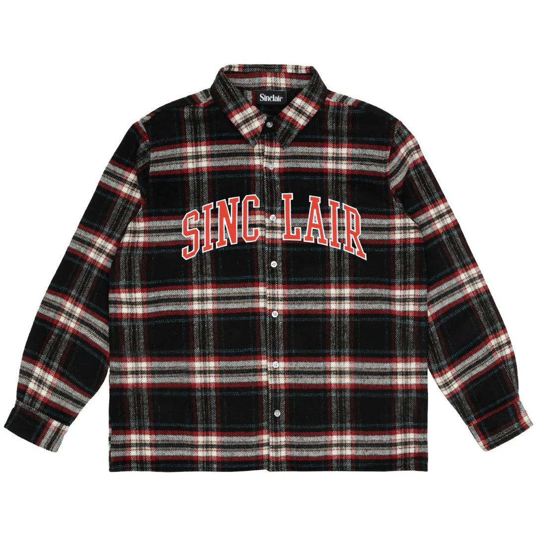 SINCLAIR TACKLE TWILL FLANNEL SHIRT RED