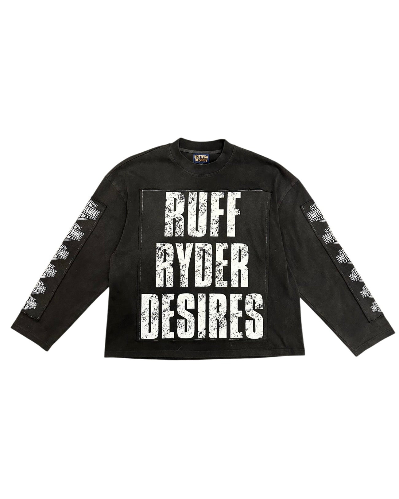 Bottega Desires Ruff Ryder L/S T-Shirt Black