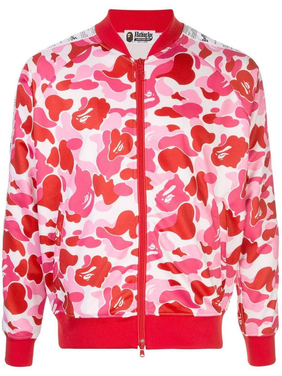 Bape pink jacket best sale