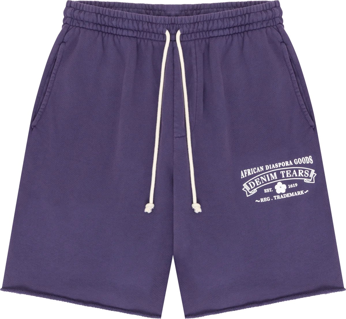 Denim Tears ADG Sweatshorts Washed Purple