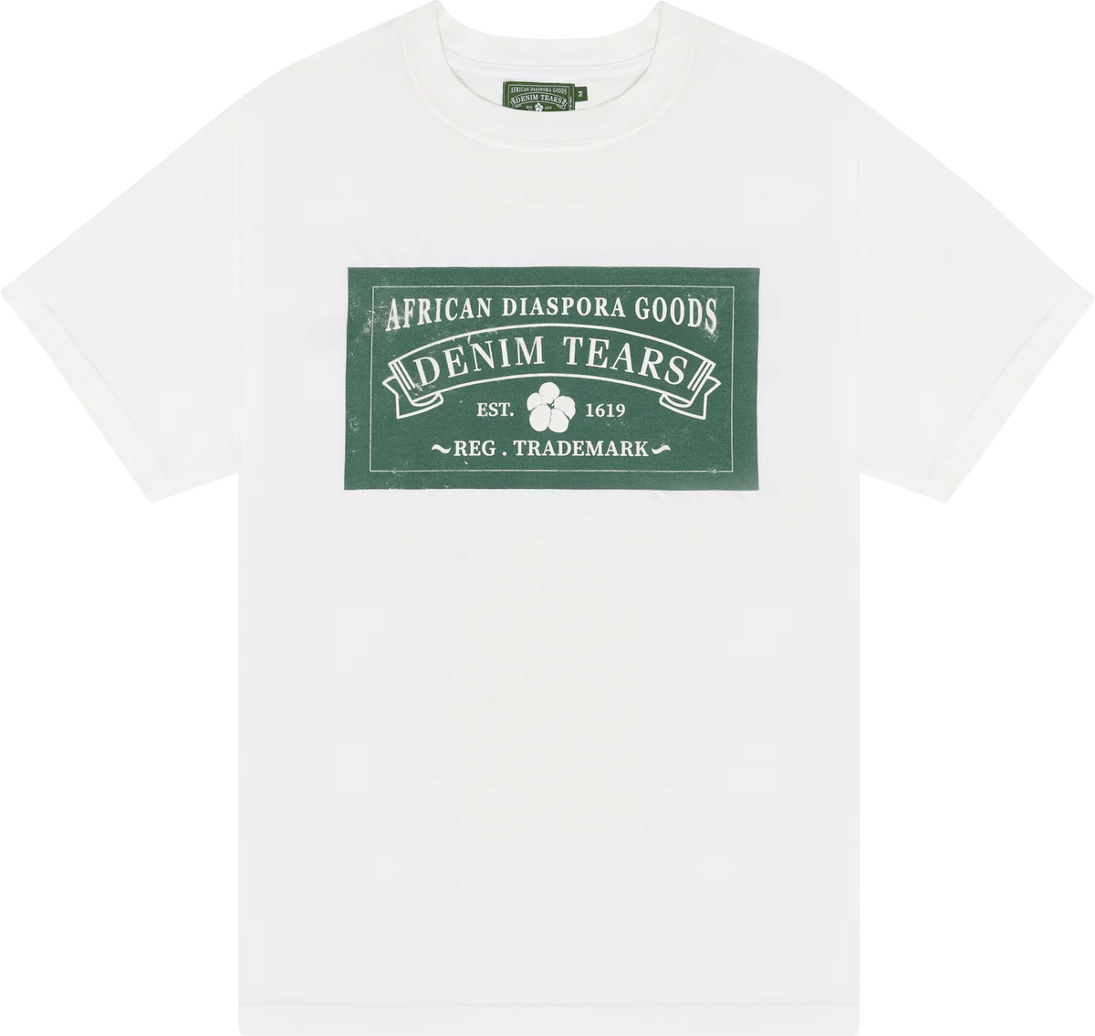 Denim Tears ADG Tee 'Vintage White'